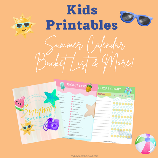 Summer Calendar For Kids Printable