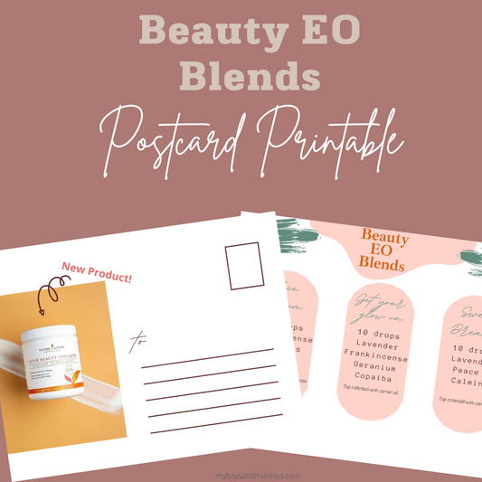 Beauty Essential Oils Postcard Welcome Mailer