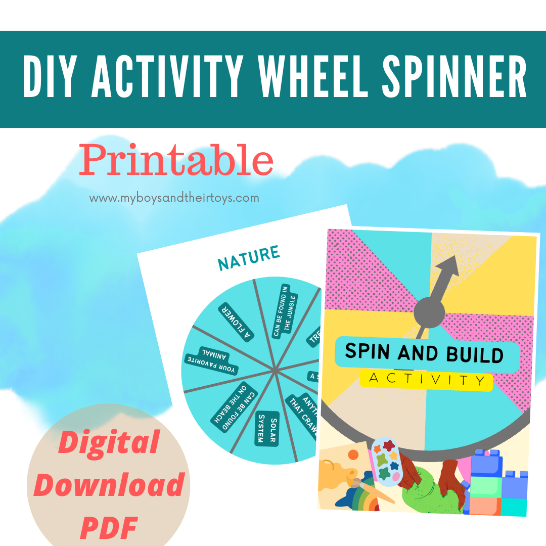 Kids DIY Spin & Build Activity