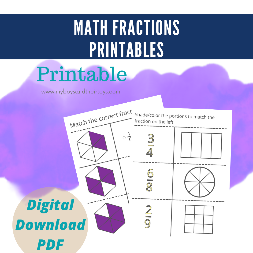 Simple & Fun Fractions Worksheets