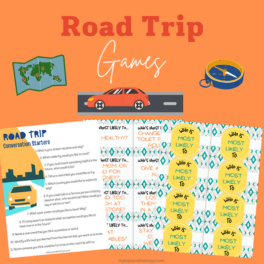Printable Road Trip Activity Games